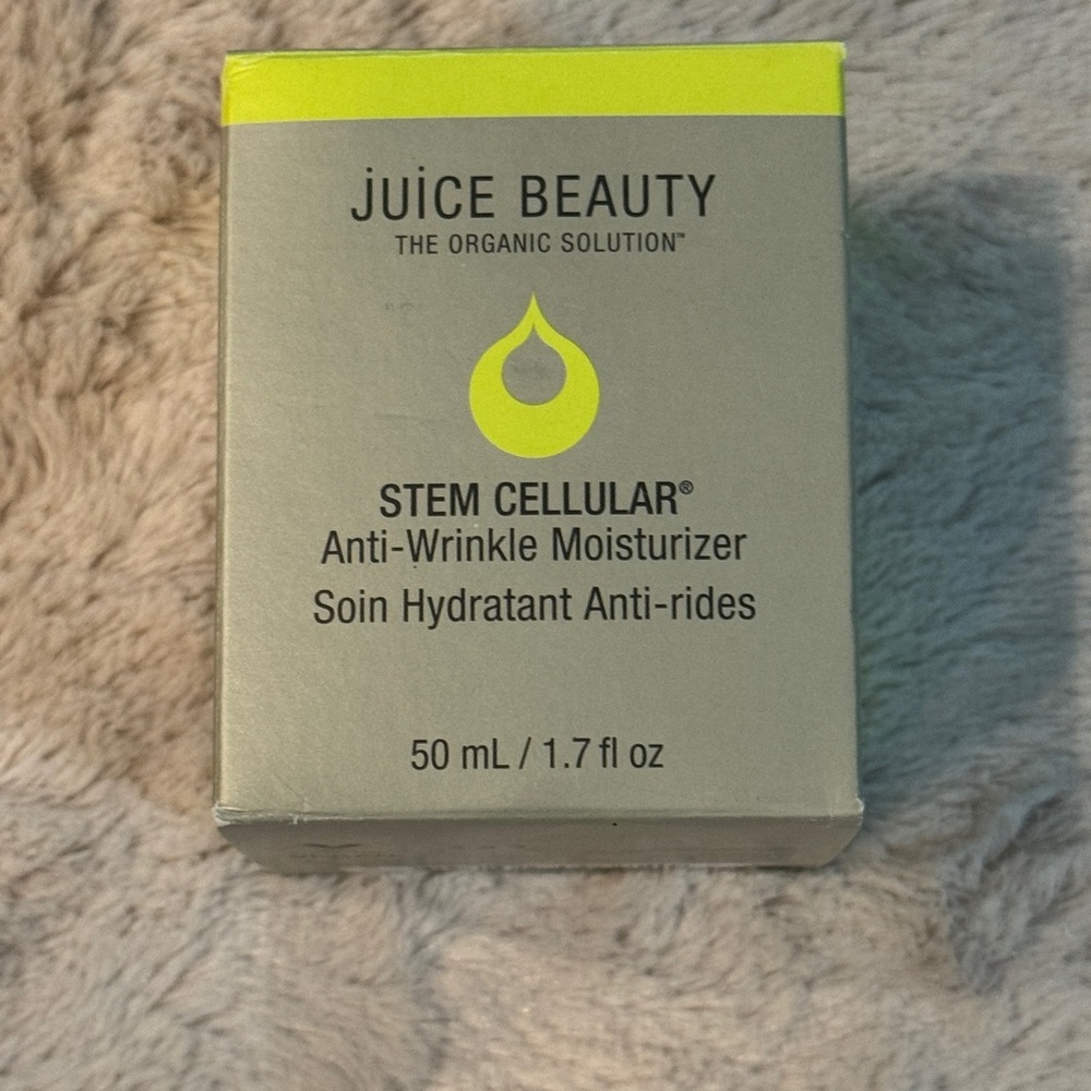 Juice Beauty Stem Cellular Anti Wrinkle Moisturizer New In Box 1.7 Oz.